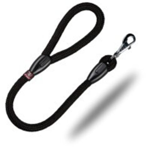 Correa de Nylon para Perros 75 cm Redonda 16 mm Negra (1/2)