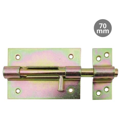 Pasador cerrojo orificio candado 70mm bricomatado GSC 003802741
