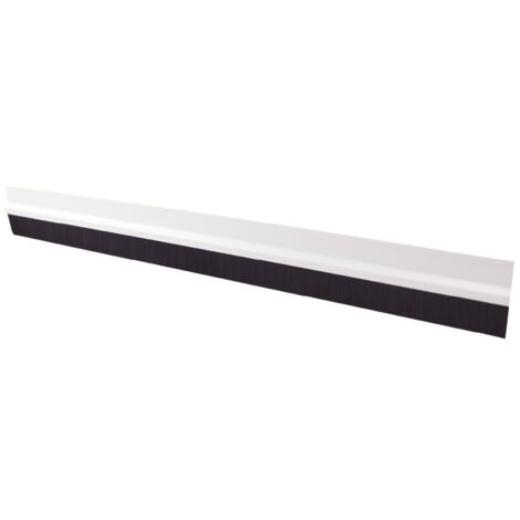 Burlete adhesivo PVC con flecos 1M Blanco GSC 003803810 (1/4)
