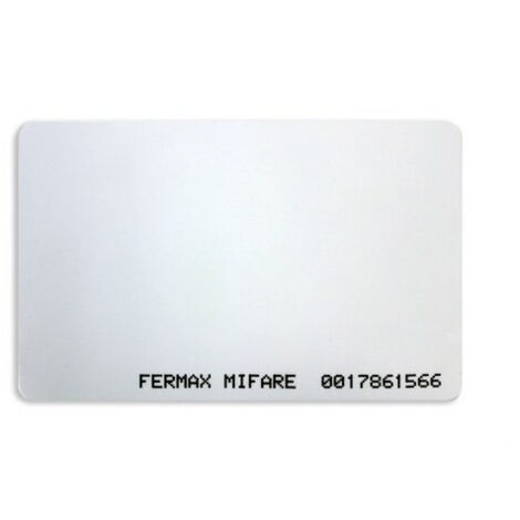 Tarjeta proximidad RFID MIFARE 13,56MHz 1K, sin mantenimiento ni baterías.