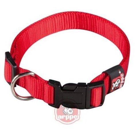 collar de nylon regulable para perros 25-42 cm ancho 2 cm (1/2)