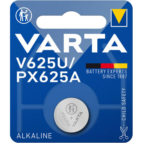 Pila Boton 1,5V Alcalina LR9 V625U VARTA En Blister