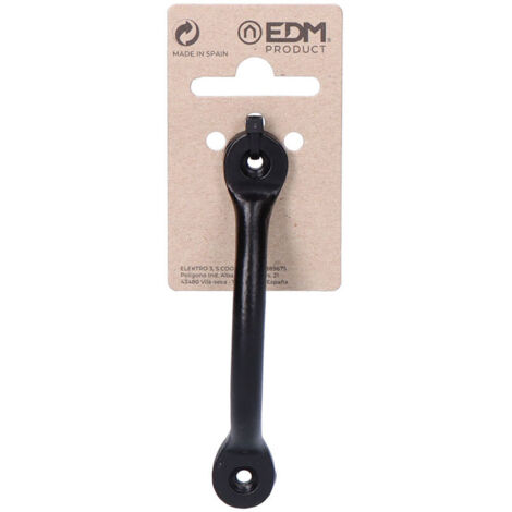 Tirador 100mm h° negro edm