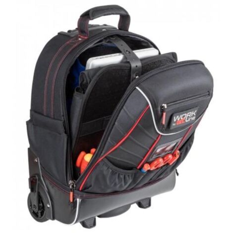 Mochila trolley GT LINE para herramientas y portátil de 15" con ruedas grandes y mango telescópico (1/3)