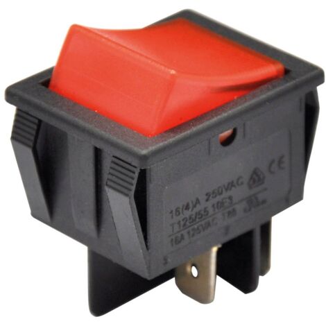 Pack 5 Interruptor DPST ON/OFF con luz16(4)A-16A GSC 001105505 (1/2)