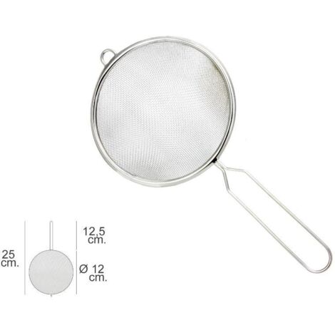 ORYX colador acero inoxidable basic ø 12 x 25 (alt.) cm. , Colador Acero Inoxidable Basic- Medida: Ø 12 x 25 (Alt.) cm.- Realizado en acero inoxidable de alta calidad,