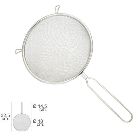 ORYX colador acero inoxidable basic ø 18 x 32,5 (alt.) cm. , Colador Acero Inoxidable Basic- Medida: Ø 18 x 32,5 (Alt.) cm.- Realizado en acero inoxidable de alta calid