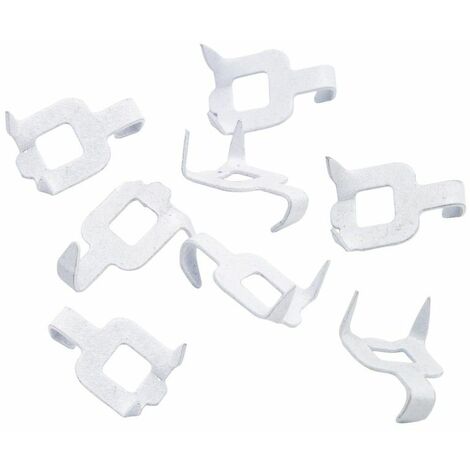 WOLFPACK LINEA PROFESIONAL cuelga cuadros metalico gancho blister 8 piezas