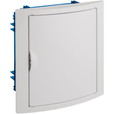 Cuadro eléctrico empotrar pladur 8 elementos marco y puerta BLANCO SOLERA 5108HGW (1/2)