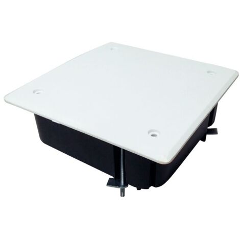 Caja de conexión de empotrar en tabique hueco 100x100mm tornillo SOLERA 5362 (1/2)