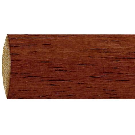 RIEL CHYC barra madera lisa 1,2 metros x 20 mm. nogal , Barra madera.- Acabado: lisa nogal.- Longitud x diámetro: 1,2 metros x 20 mm.- Ideal para el montaje de co