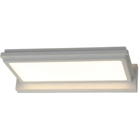 Aplique de pared LED regulable "New Or" (30W 3000K 1800lm) IP20 fabricado en aluminio color blanco (1/3)