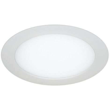 Empotrable LED SMD “Know” redondo (18W 3000K 1450lm) IP20 fabricado en aluminio y acrílico color blanco (1/3)