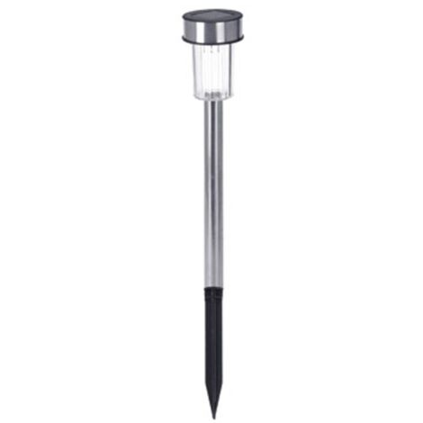Estaca Solar 36cm Inox Mod. Cilindro Euro/U (1/3)