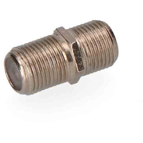 Conector Empalmador "F" EDM Macho-Macho Parabólica (1/3)