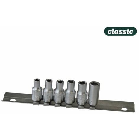 Juego 6 bocallaves 1/4" 6 pcs ek111 MOTA