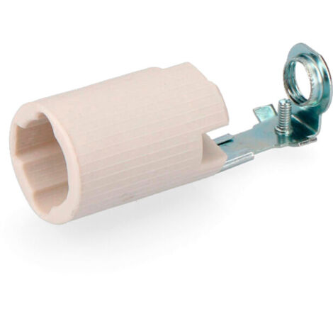 Portalámparas Vela Corta Porcelana E14 Solera 479-J (1/2)