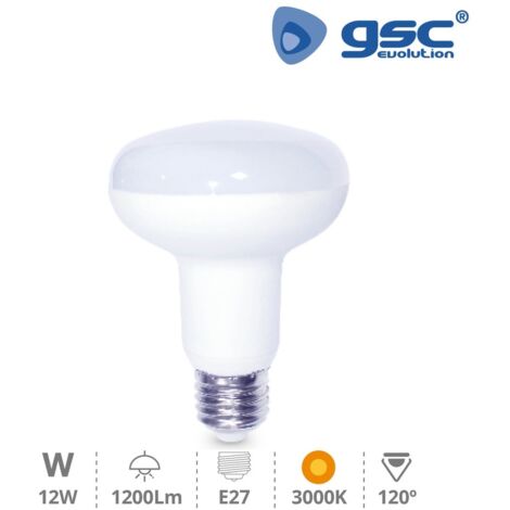 Lámpara LED reflectora 12w e27 r90 3000k 2002304/200616012 g