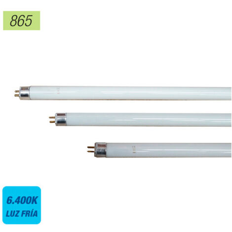 Tubo fluorescente 13w 6400k modelo t5 luz fría