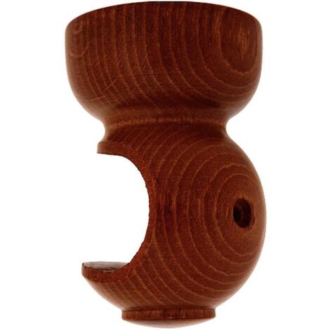 Soporte Madera Liso Techo 28x82 mm. Nogal
