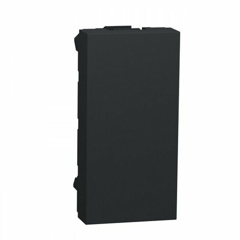 Tapa ciega 1 modulo antracita SCHNEIDER NU986554