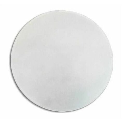 Cristal redondo curvado mate de recambio 40cm