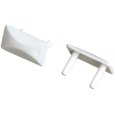 Pack 10 protectores para enchufe de 2 polos blanco GSC 0200715 (1/3)