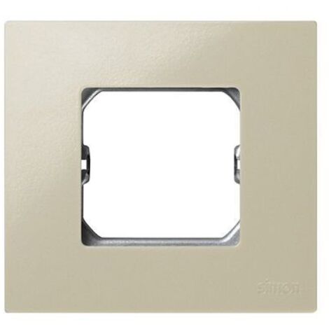 Marco compacto para 1 elemento Simon 27 Play  Beige