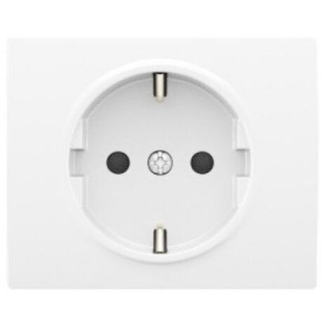 Tapa enchufe schuko 2P+TT BLANCO BJC IRIS 18724 (1/4)