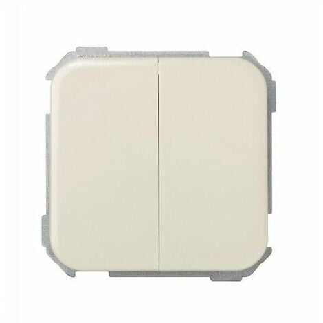 Doble conmutador marfil Simon 31397-31