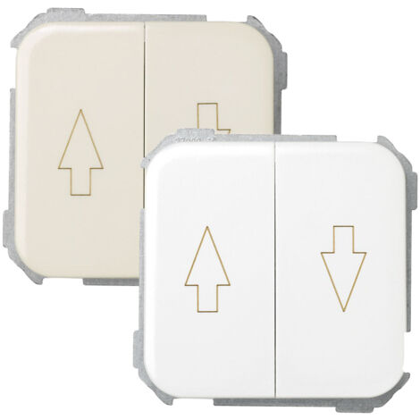 Doble Pulsador Persianas 10A Blanco Simon 31 31331-30 (1/3)