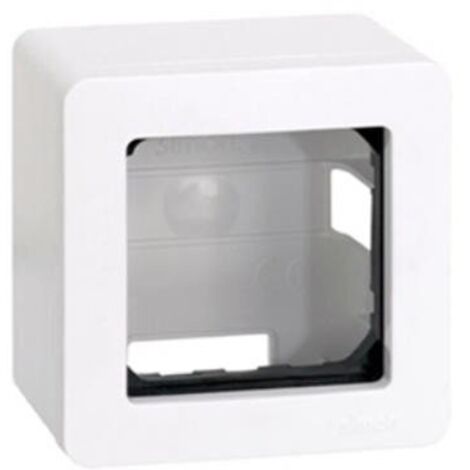 Caja de superficie para 3 elementos Simon 27 Play Blanco