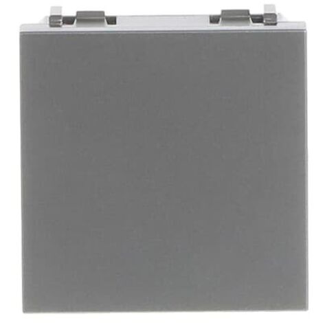 Tapa ciega ancha PLATA Niessen Zenit N2200 PL