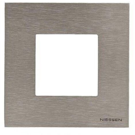 Marco 1 elemento ACERO INOX NIESSEN ZENIT N2271 OX