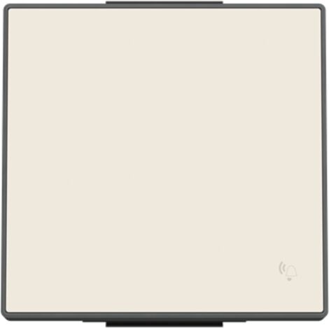 Tecla pulsador timbre Serie Sky de Niessen Blanco