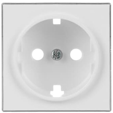 Tapa enchufe schuko Serie Sky de Niessen  Blanco