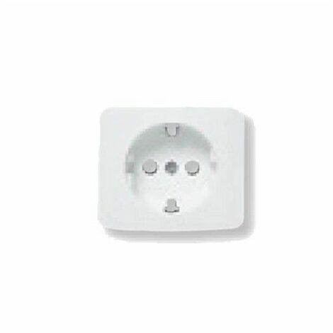 Tapa enchufe schuko Serie Arco de Niessen  Blanco Alpino