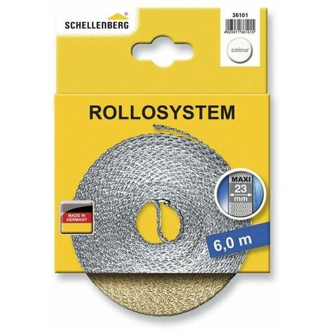 Cinta de persiana 23mm x 6mt beige