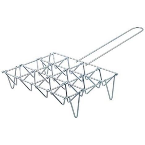 Parrilla para Verduras EDM 33,5 x 25 cm Metal Cromo (1/3)