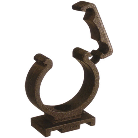 Abrazadera de Nylon Negra para Ferroplast M-16 (1/2)