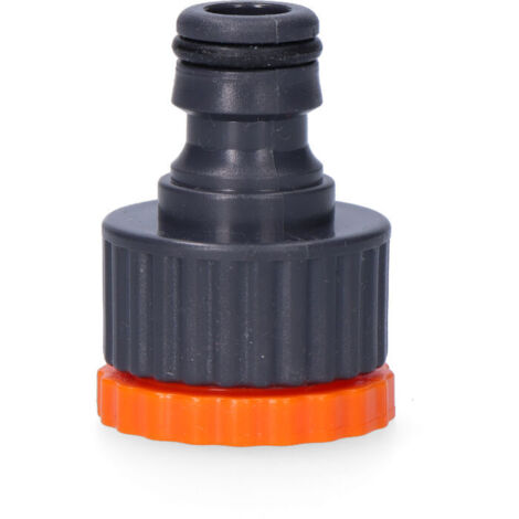 Enchufe Rápido con Adaptador Rosca Hembra 1/2" y 3/4" (Blíster) EDM (1/2)
