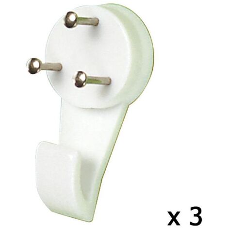 Cuelga Cuadros Gancho Grande (Blister 3 unidades) Clavar (1/2)