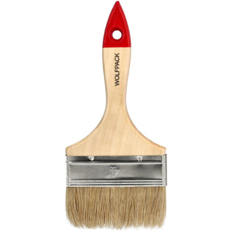 WOLFPACK LINEA PROFESIONAL - Paletina Brico Doble Cerda blanca Nº 30 (Ancho Cerda 101 mm.)