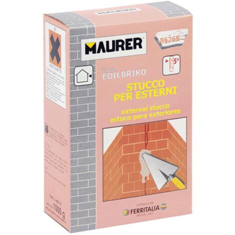 Edil Estuco Exterior.Maurer (Caja 1 kg.)