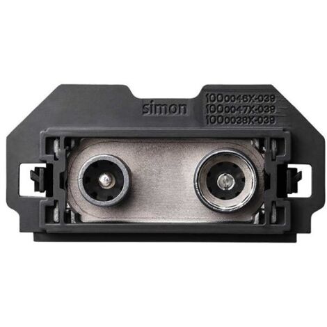 SIMON 100 - Toma R-TV+SAT Unica 10000466-039 (1/2)
