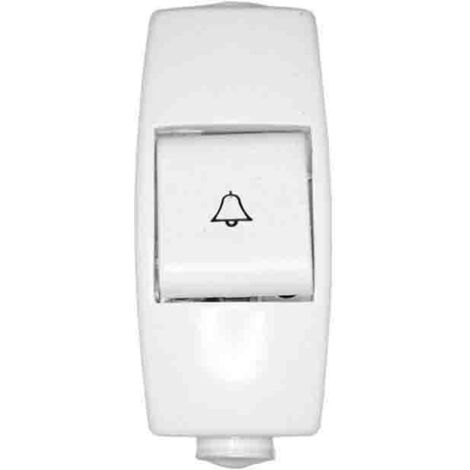 Pulsador Timbre 6A 250V 72x26,5x28mm Solera