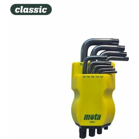Juego llaves torx tamper lr91 MOTA