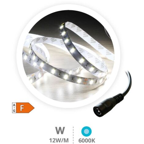 Tira de led 5m 6000K 14.4W/m 1320lm/m 24V IP20 SMD5630 GSC 1504590 (1/3)
