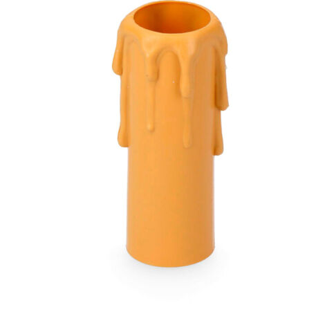 Vela mediana para portalamparas e14 crema solera 854c
