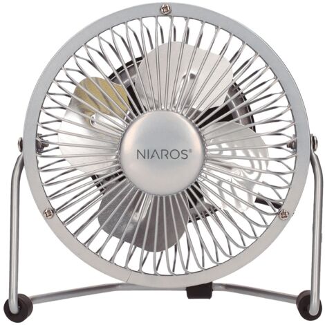 Mini ventilador sobremesa usb 3W gris GSC 5000729 (1/5)